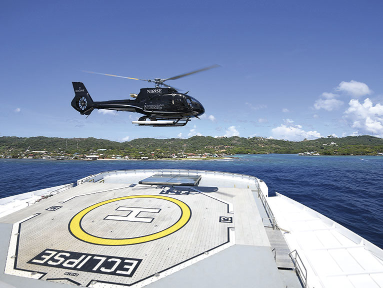 Scenic Eclipse Helicopter