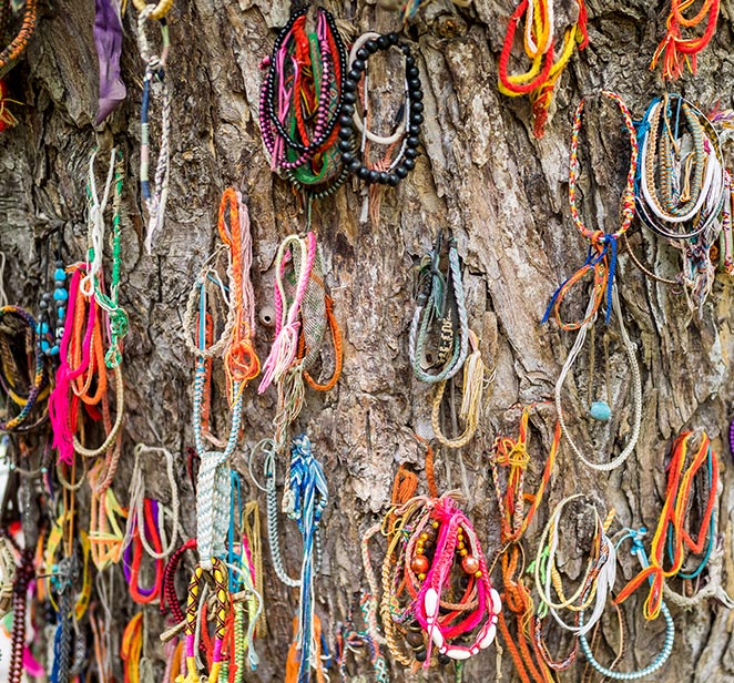 Visiting the killing fields near phnom penh
