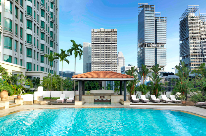 InterContinental Singapore Swimming Pool