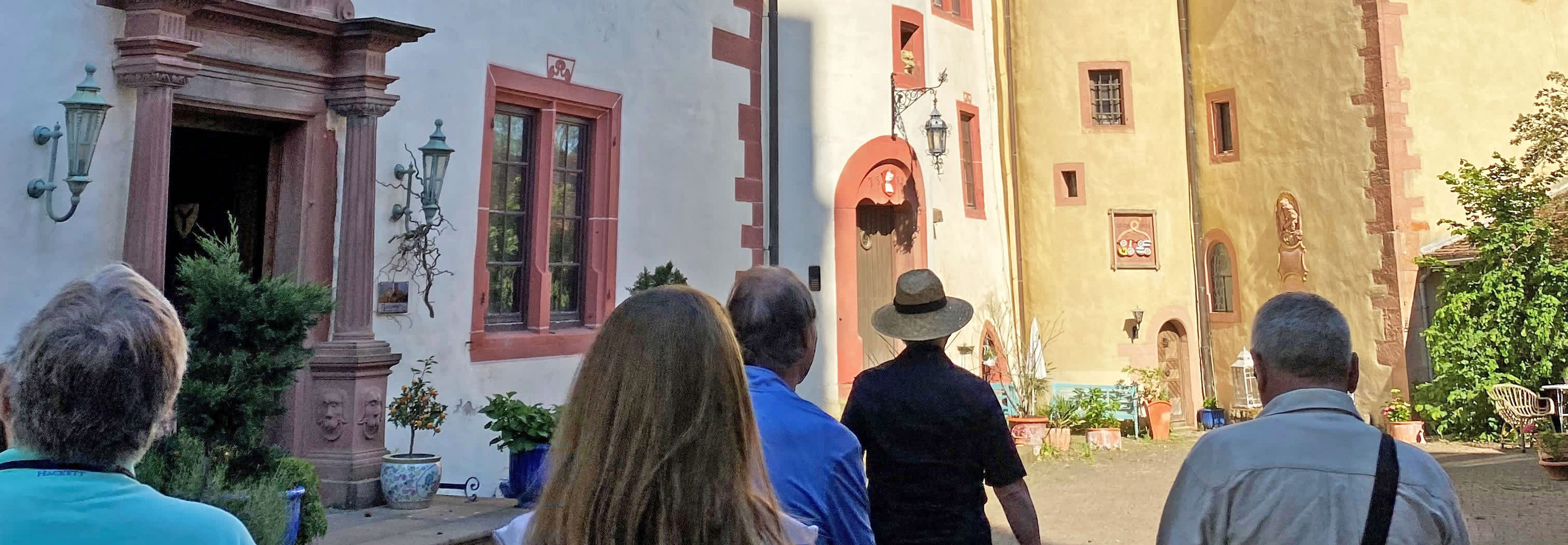 Stroll through 12th century Gamburg Castle, Germany