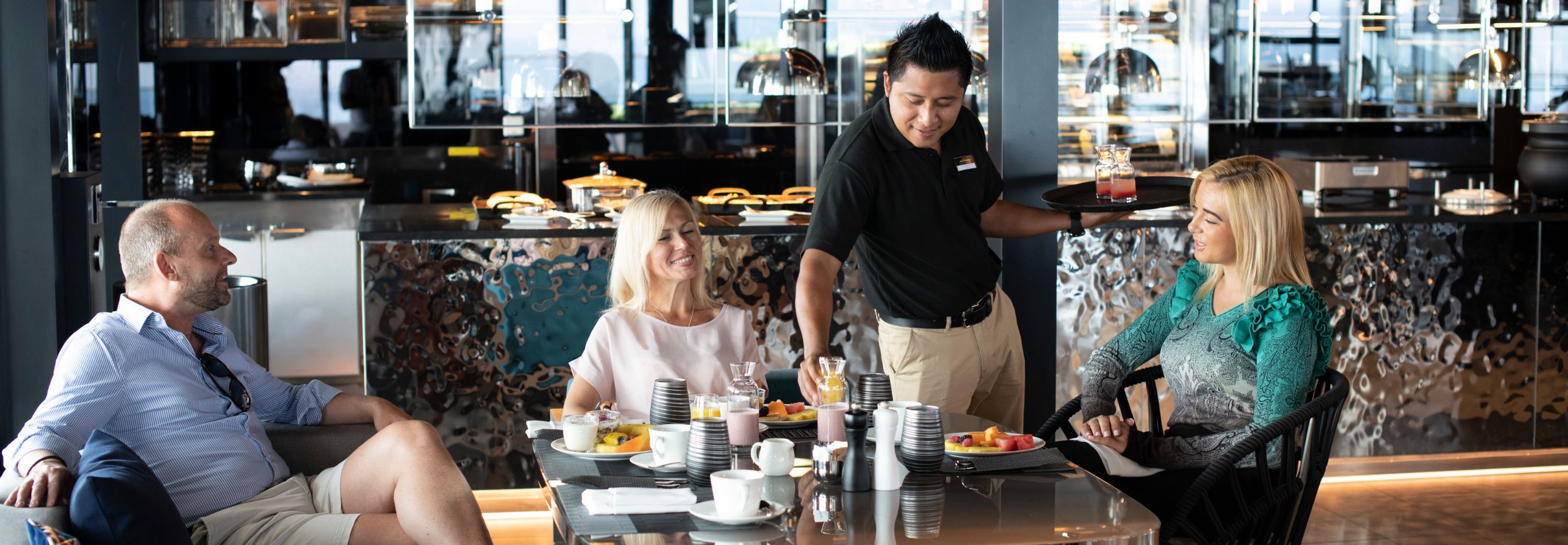 Scenic Eclipse yacht club interior