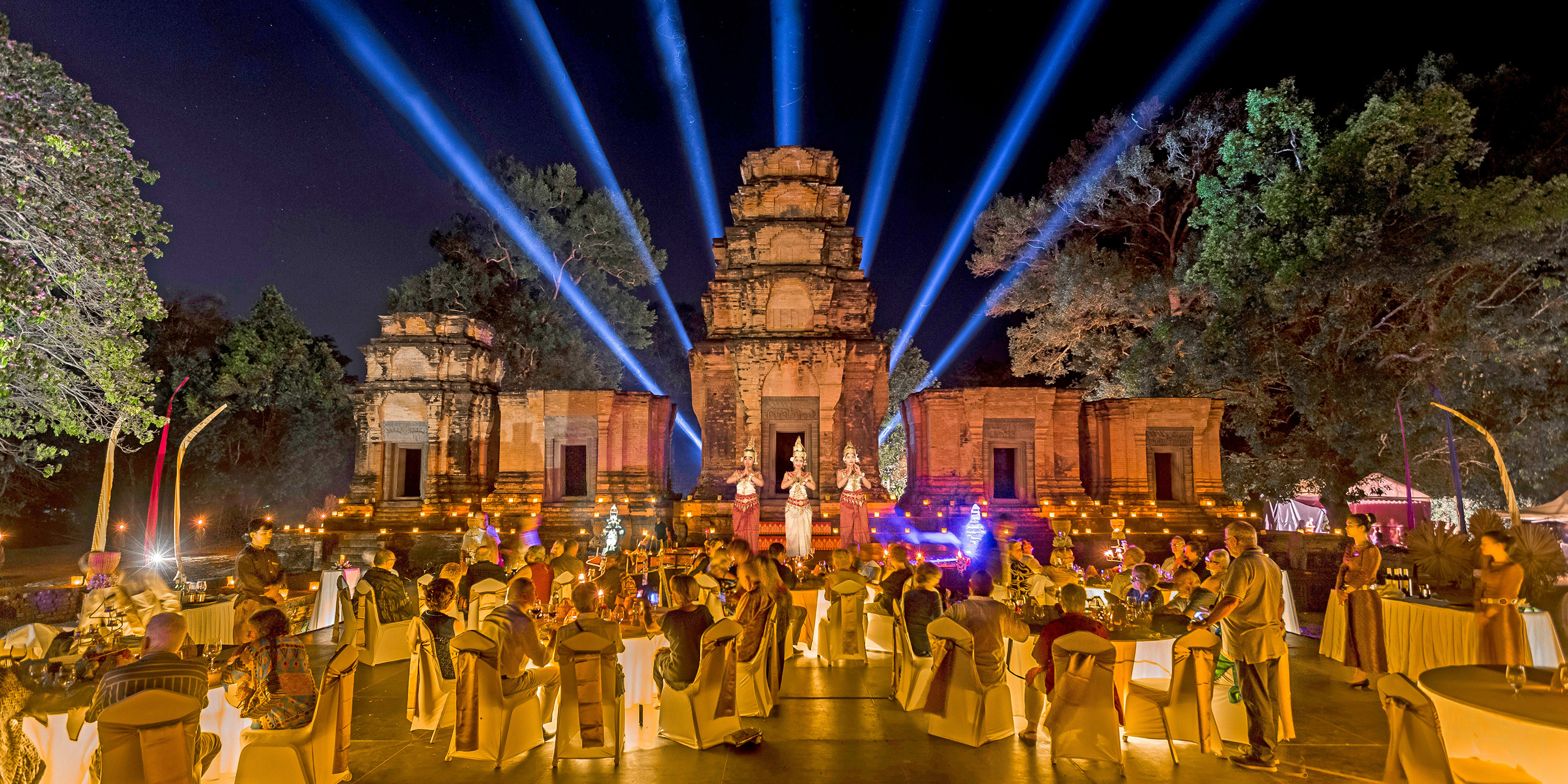Angkor Temple gala dinner, Cambodia