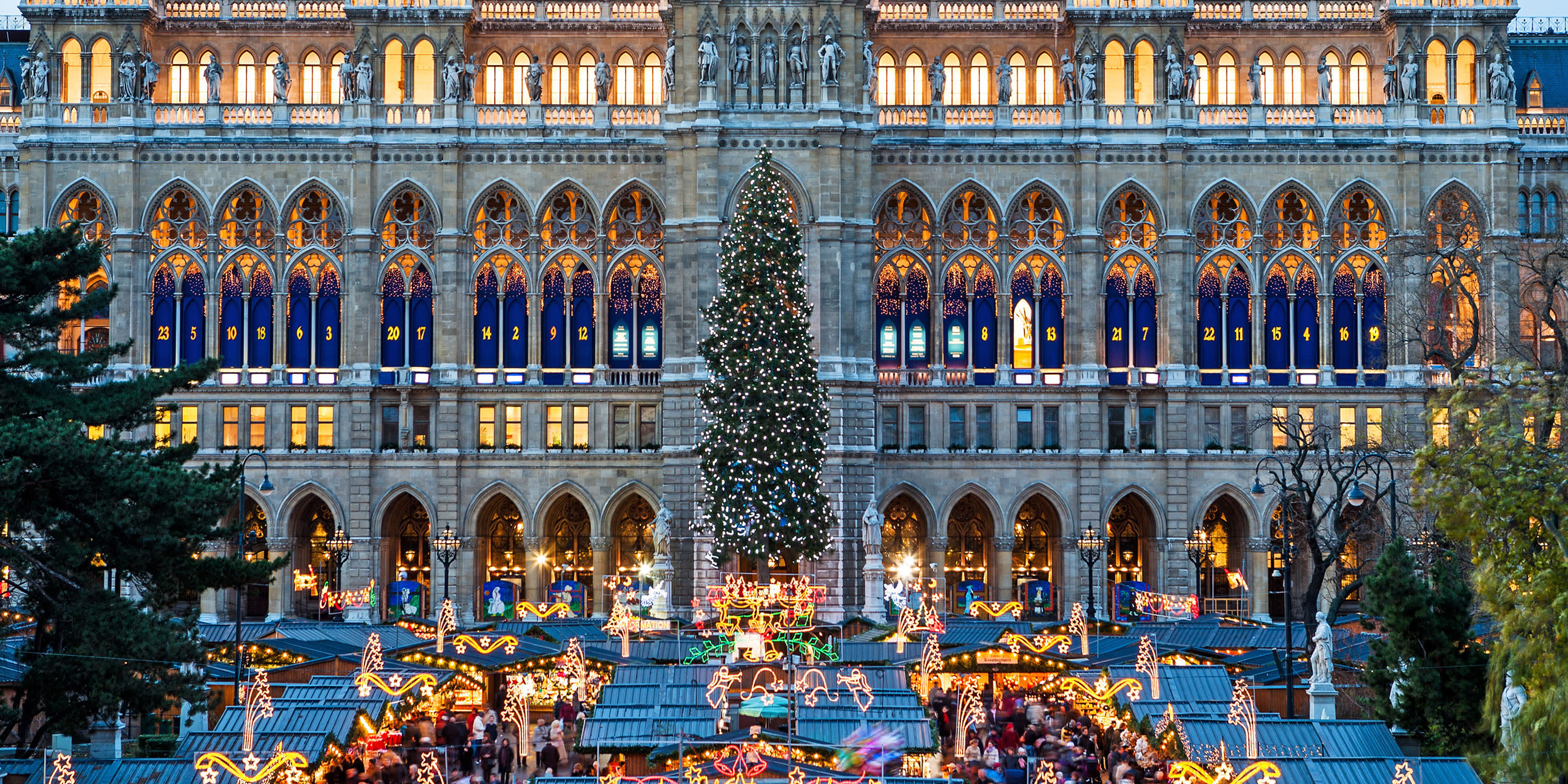 Christmas markets in Vienna, Austria