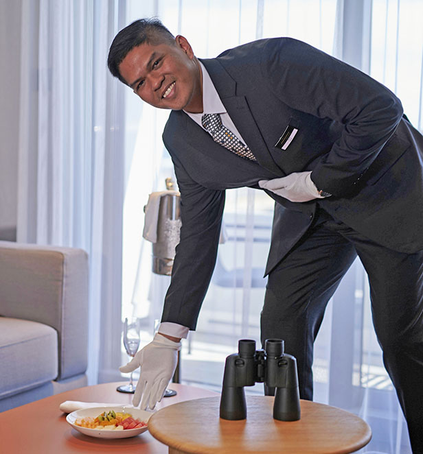 Spa Suite Butler, Scenic Eclipse II