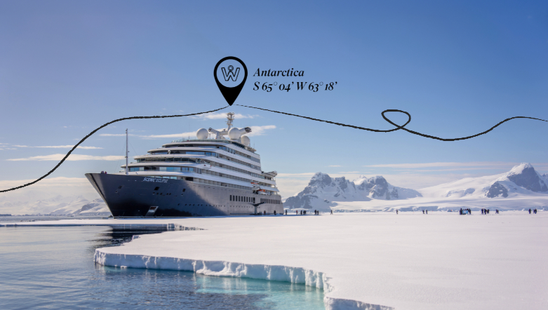 Scenic Eclipse in Antarctica