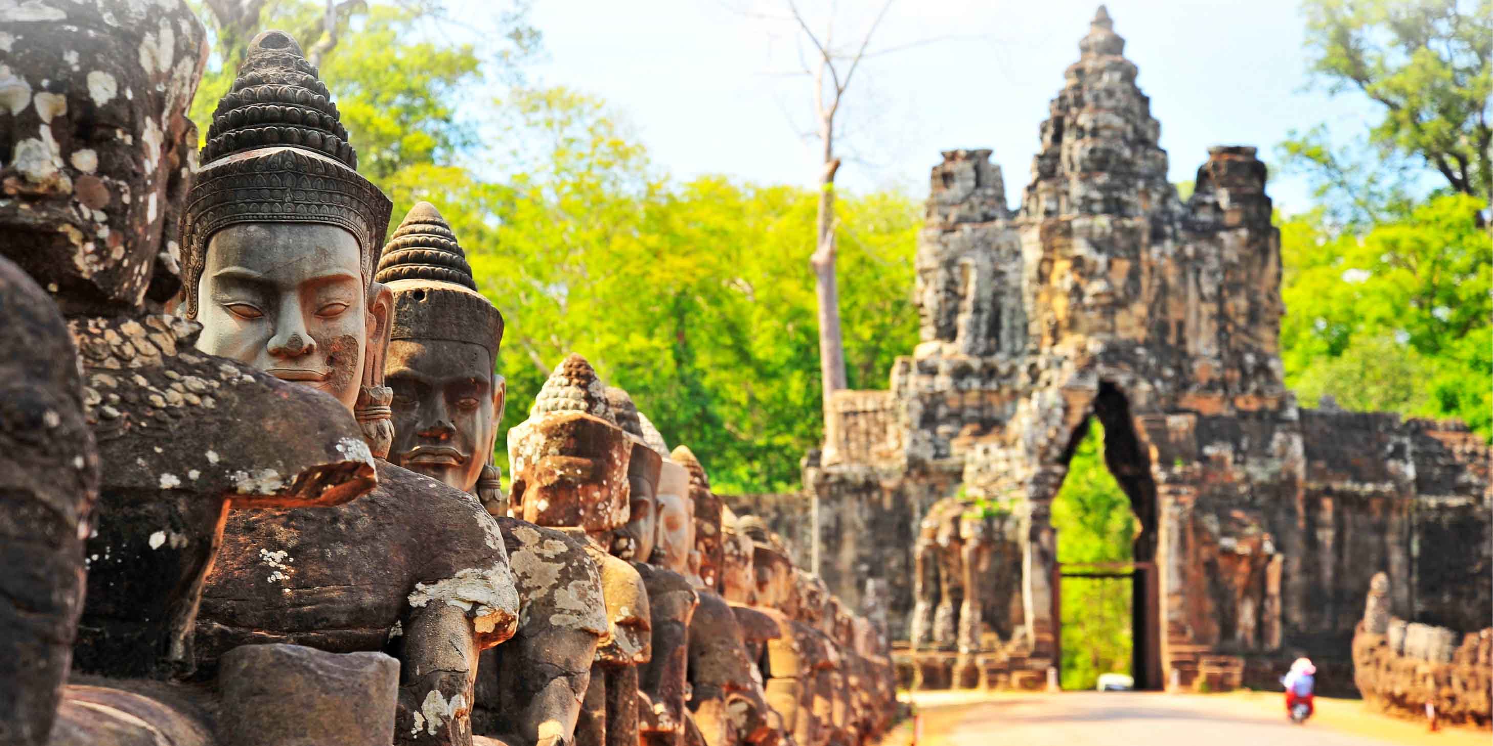 Angkor Thom in Cambodia Southeast Asia